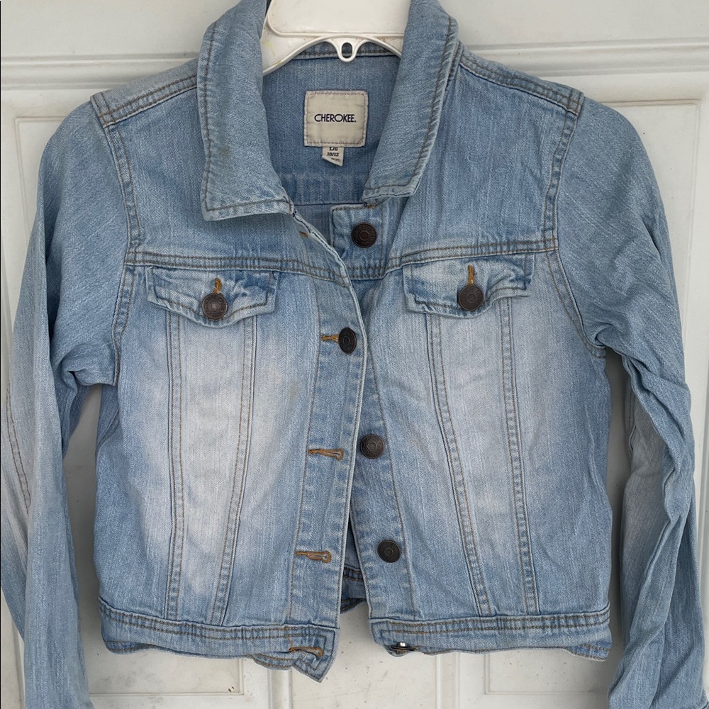 Cherokee Sky Blue Denim Jacket